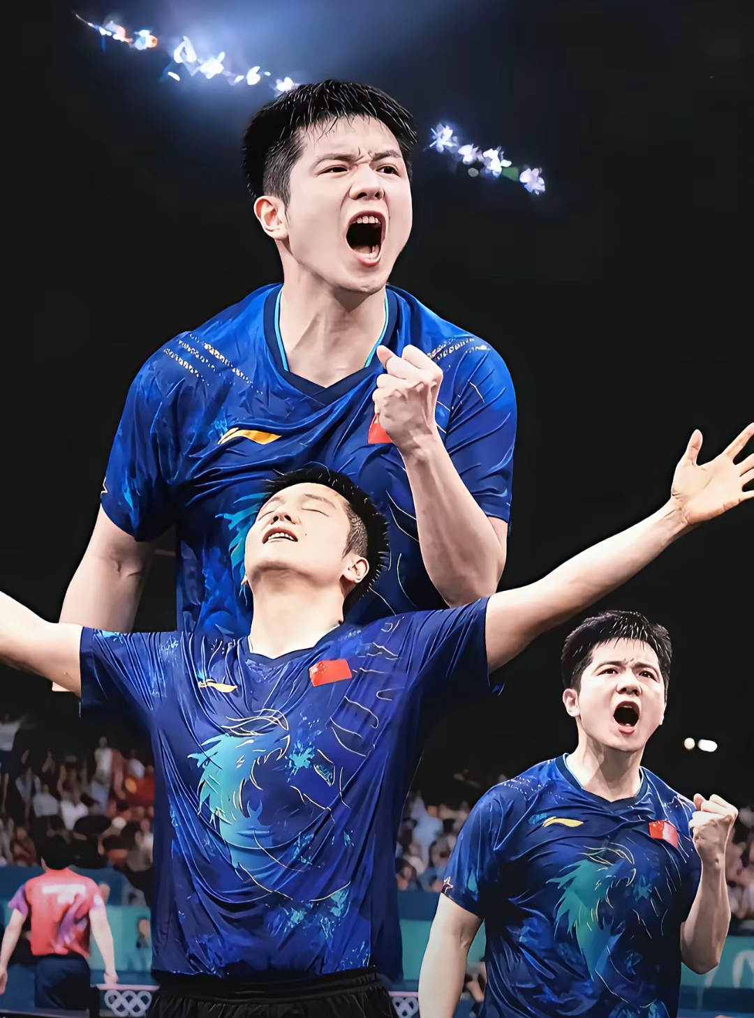 关于中国乒乓球队绝地反击韩国乒乓球队，樊振东高光表现的信息